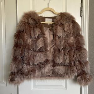 FAUX FUR COAT